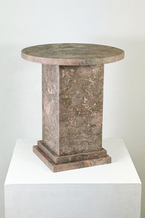 1960's Italian Marble Gallery Pedestal Stand from Decorative Antiques
