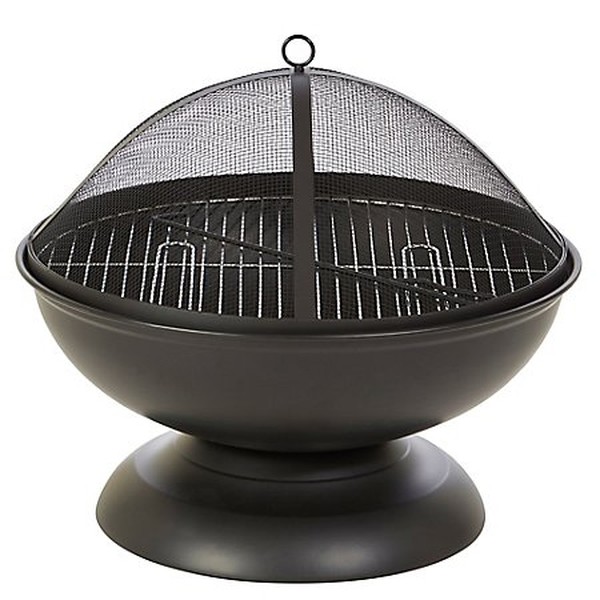 Footed Fire Pit & BBQ