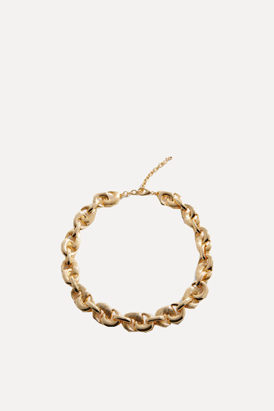 Interwoven Hoops Necklace from Mango