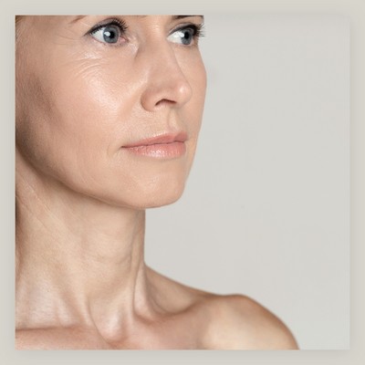 Improving the skin volume on the neck and decolletage - Anti Age