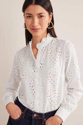 Easy Broderie Shirt from Boden