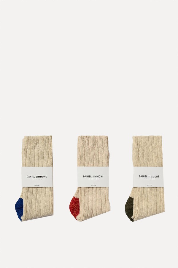 Knitted Wool Sock Box Set from Daniel Simmons