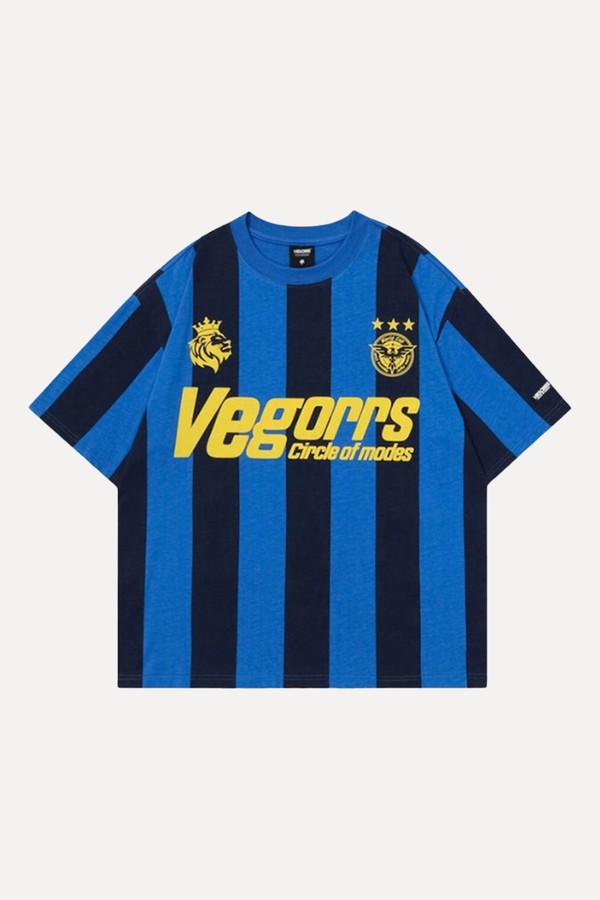 Striped Vintage Football Tee from Veggors