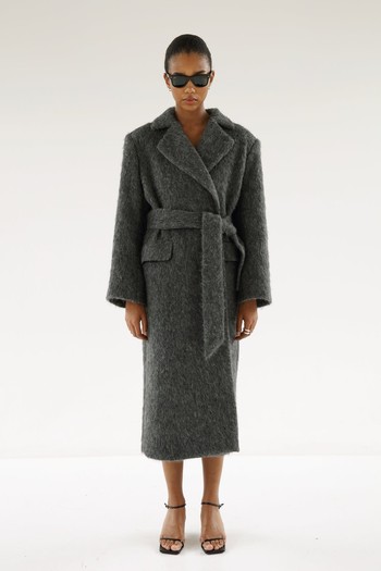 Ivy Mohair Coat from Almada Label