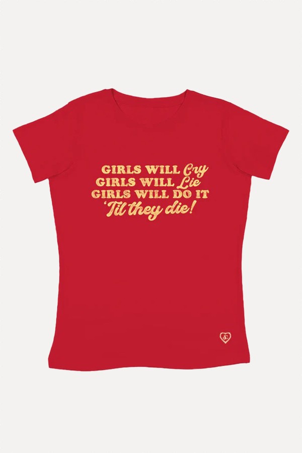 Girls Will Cry Baby Tee from Sabrina Carpenter