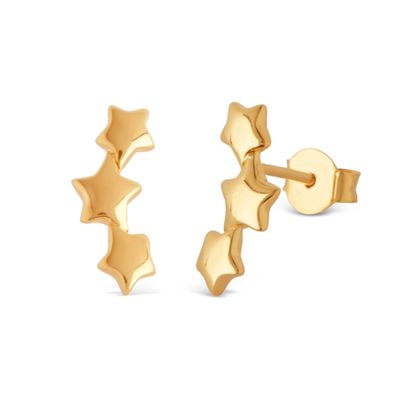 Bijou Triple Star Earrings from Dinny Hall