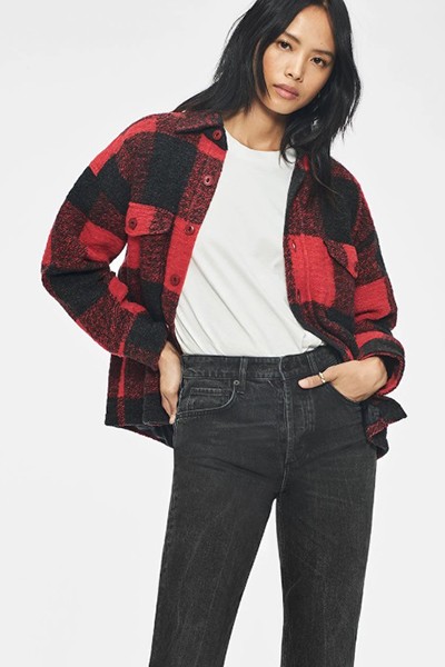 Bobbi Flannel Jacket from Anine Bing