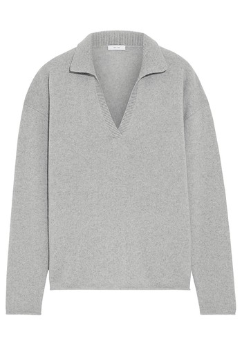 Armadine Melange Cashmere Sweater from Iris & Ink