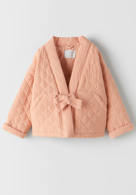 Textured Quilted Kimono from Zara