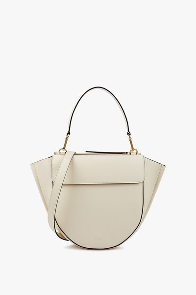 Hortensia Medium Leather Top Handle Bag from Wandler