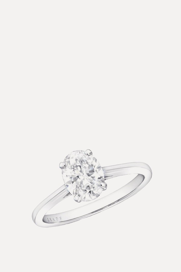 Paragon Oval Diamond Engagement Ring