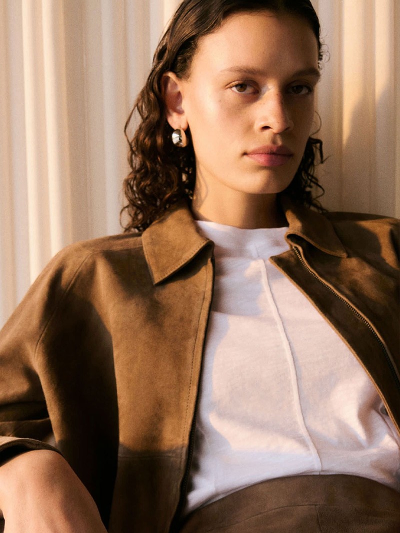 Kate Suede Jacket