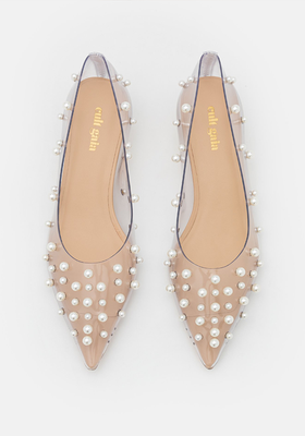 Roxy Faux Pearl-Embellished Pumps from Cult Gaia