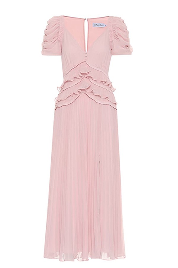 Chiffon Midi Dress from Self-Portrait