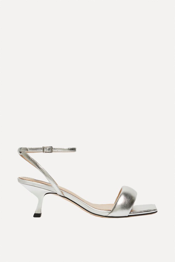 Kitten-Heel Sandals
