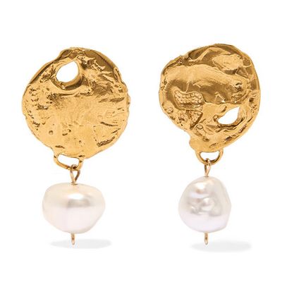 Gold-Plated Earrings from Alighieri