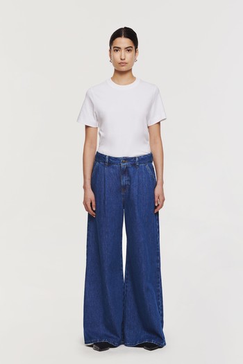 Martha Pleat Front Jeans 