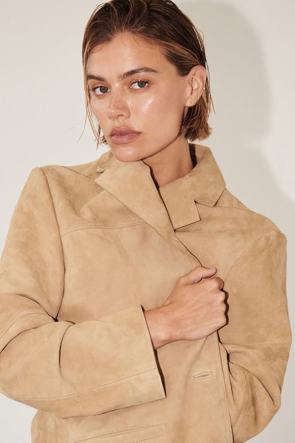 Hendrix Pampas Suede Jacket from Dissh