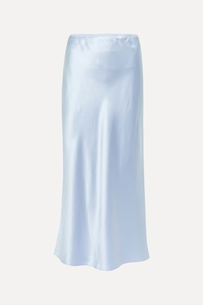 Isaak Silk Satin Skirt from Joseph