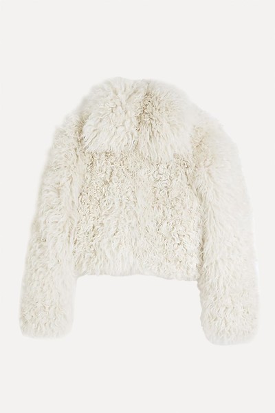 Premium Real Shearling Coat from River Island