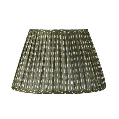 Dasha Olive Lampshade from Hill & May