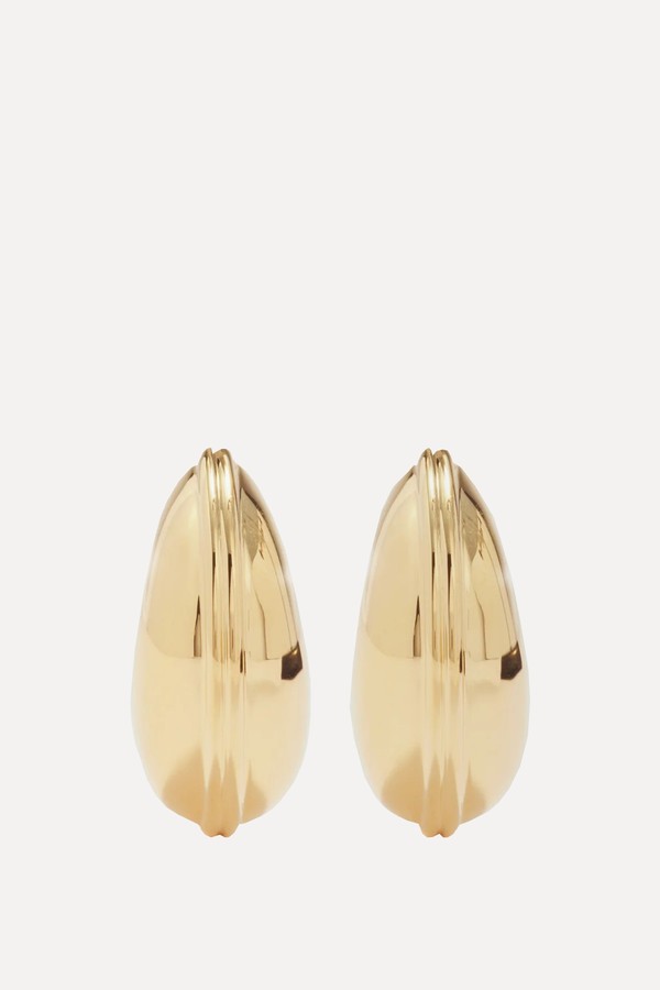 Ridged 18kt Gold-Plated Earrings from Missoma
