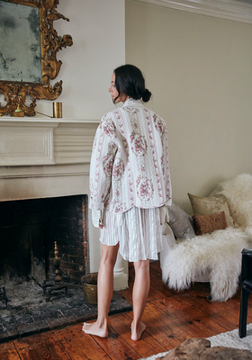 The Freddy Housecoat, $590 | Une Femme NY