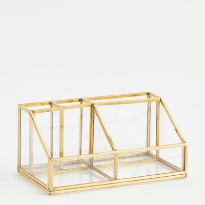 Clear Glass Make-Up Organiser from H&M