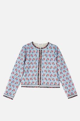 Ara Print Quilted Jacket from MABE