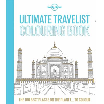 Lonely Planet Ultimate Travelist Colouring Book from Lonely Planet