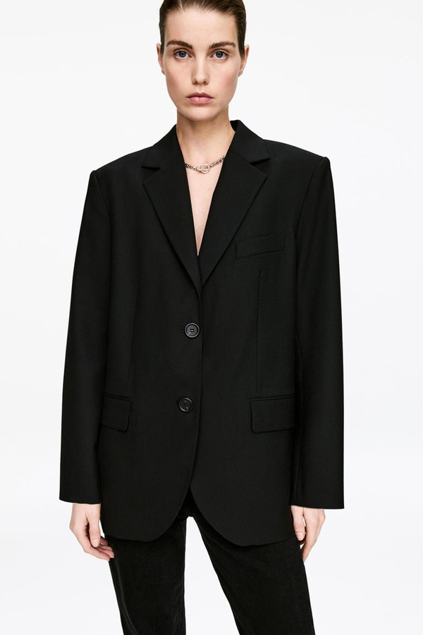 Hopsack Wool Blazer from ARKET