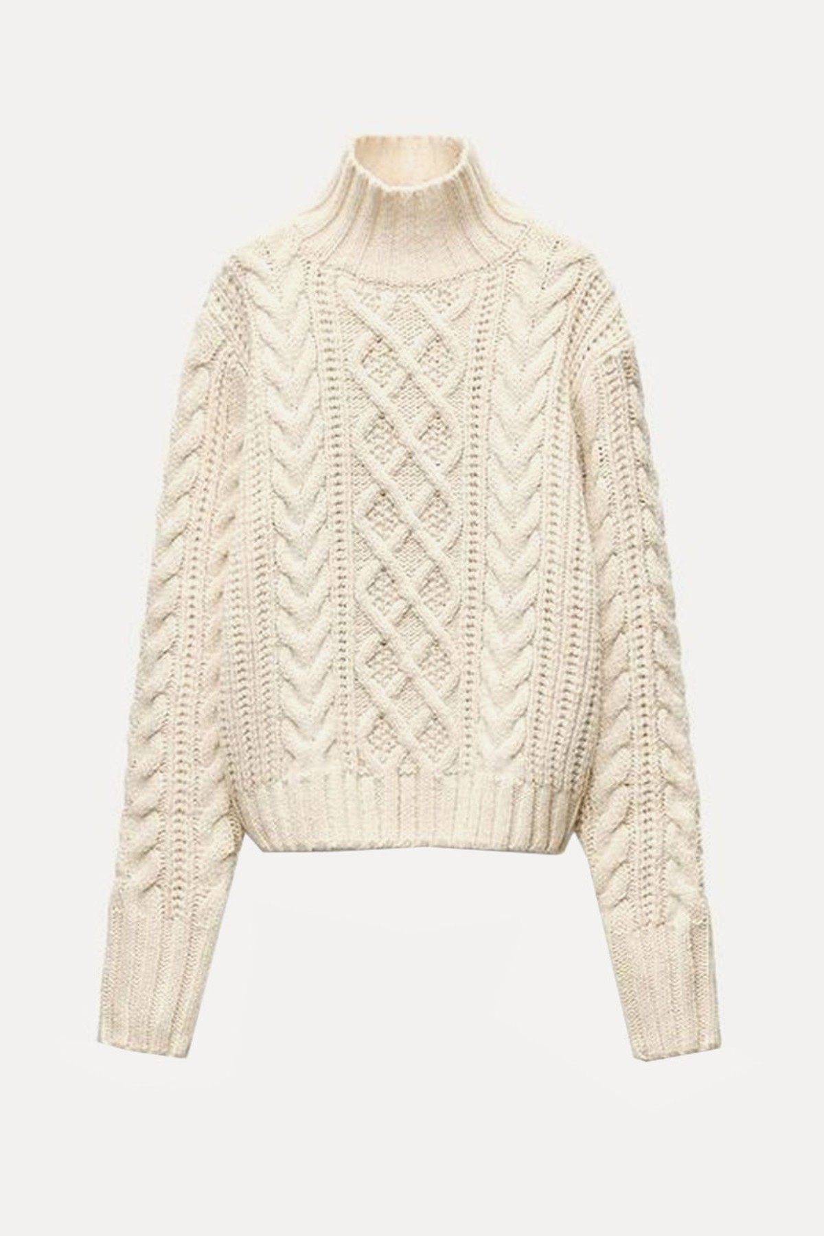 Cable Knit Sweater from Zara