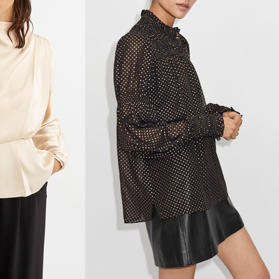 16 Feminine Blouses We Love 