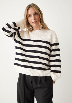 Striped Crewneck Knit Jumper from & Other Stories