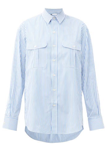 Release 03 Oversized Cotton-Poplin Shirt