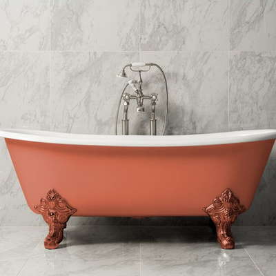  Dolphin Freestanding Cast Iron Bath from Rutland London