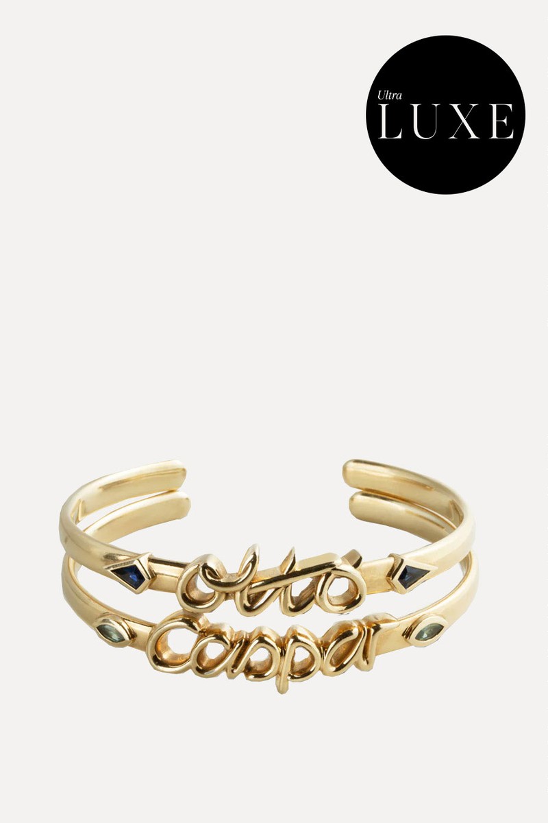 Bespoke Name Bangle from Lucy Delius