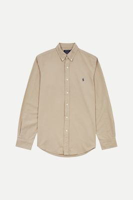 Logo-Embroidered Cotton Oxford Shirt from Polo Ralph Lauren