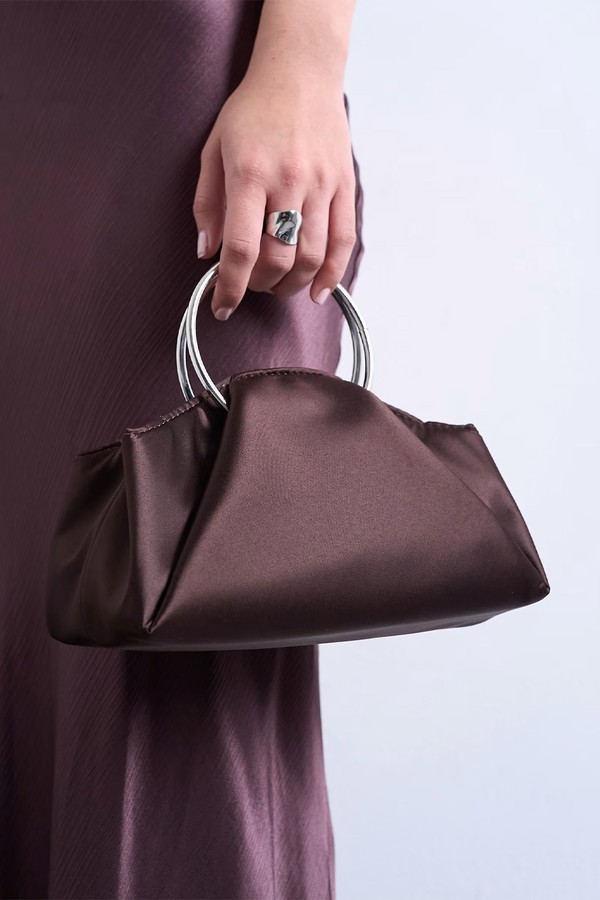 Metal Handle Grab Bag from Ginny