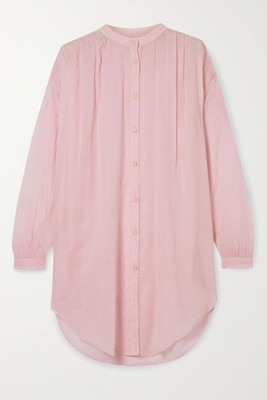Brea Oversized Cotton-Voile Kaftan from Skin