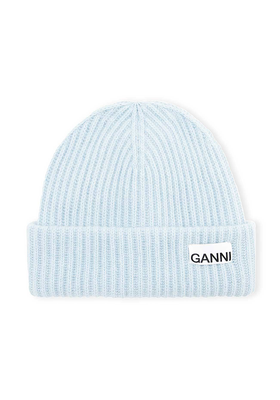 Recycled Wool Beanie from Ganni