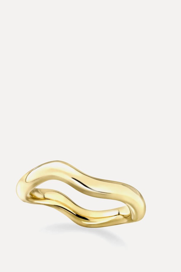 Carmela Spaghetti Hoop Band from Jessica McCormack