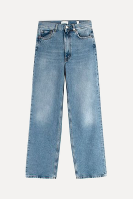 Light Wash Organic Cotton Jeans  from House Of Dagmar 