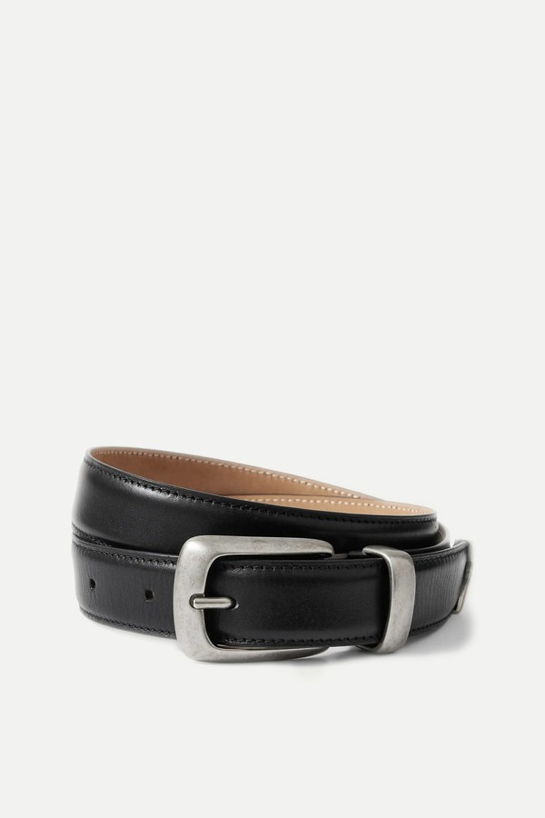 Benny Leather Belt from Khaite
