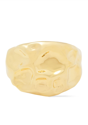 Hammered Gold-Tone Cuff from Marni