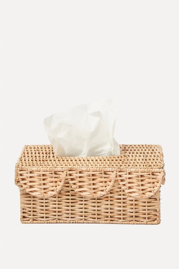 Rattan Tissue Box Holder from Mrs. Alice