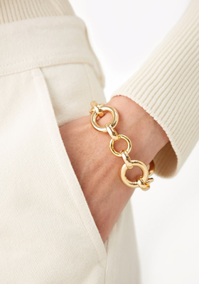 Calle 14kt Gold-Plated Chain Bracelet from Laura Lombardi