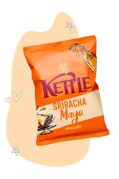Sriracha Mayo Potato Chips, £2.40 | Kettle Crisps