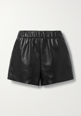  Sofia Vegan Leather Shorts from Anine Bing