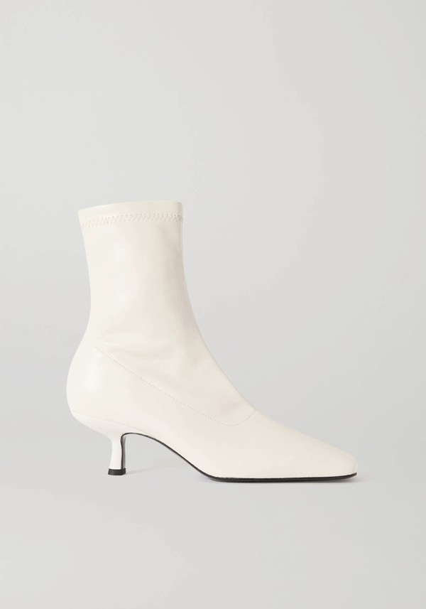 Audrey Leather Ankle Boots from By Far